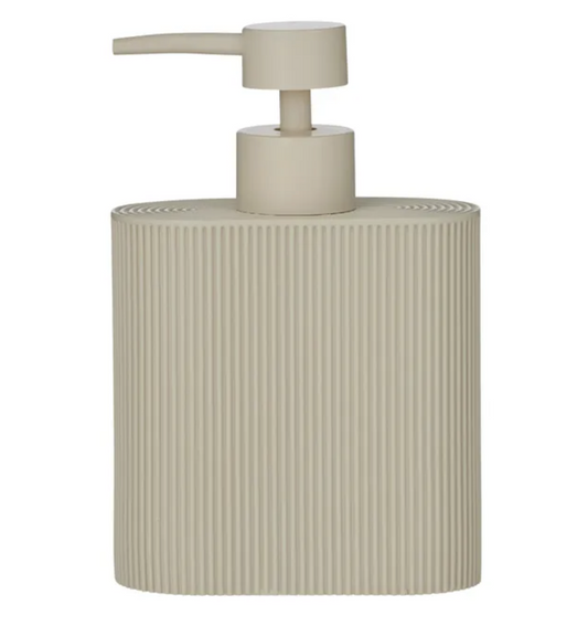 Sidney Resin Soap Dispenser - Taupe