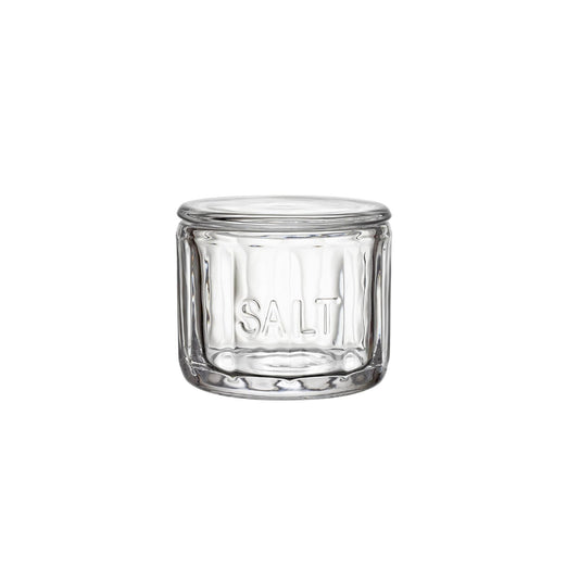 Reece Glass Salt Canister - Clear