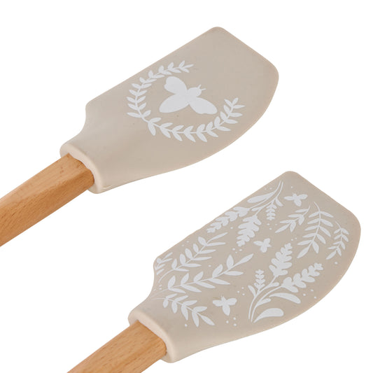 Wildflower & Hive Beechwood Spatula - Natural