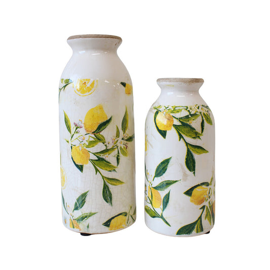 Ceramic Bud Vase - Lemon