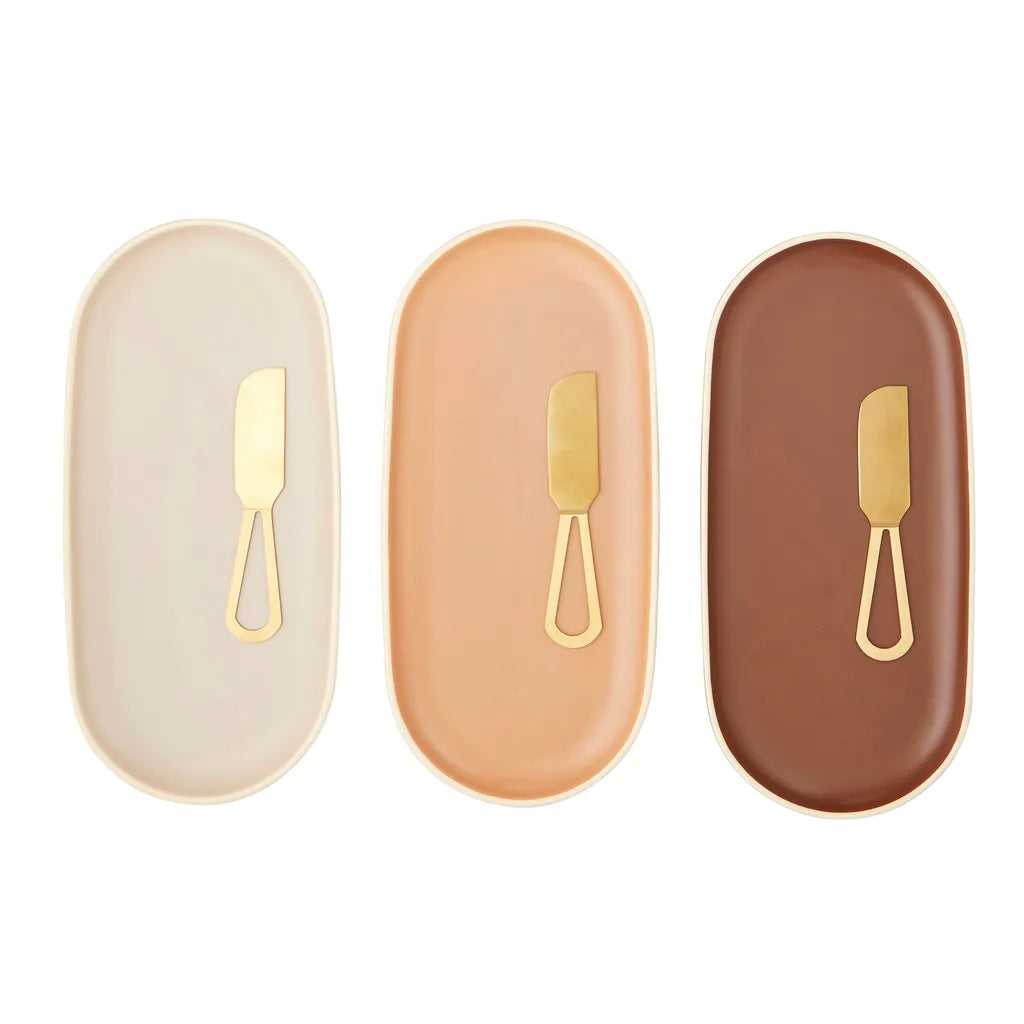 Paxton 2pc Plate & Knife Set