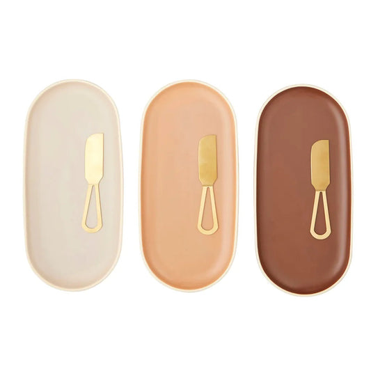 Paxton 2pc Plate & Knife Set